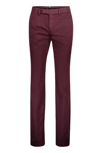 Gardeur Tybalt-4 Finest Supima Cotton Lightweight Satine Cool Silk Touch Pants Bordeaux