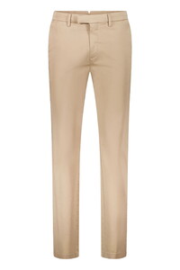 Gardeur Tybalt-4 Finest Supima Cotton Lightweight Satine Cool Silk Touch Pants Dark Beige