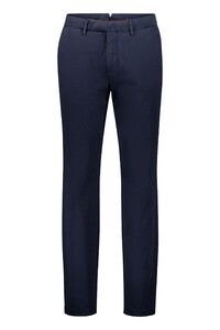 Gardeur Tybalt-4 Smooth Touch Satine Weave Superior Cotton Broek Dark Marine