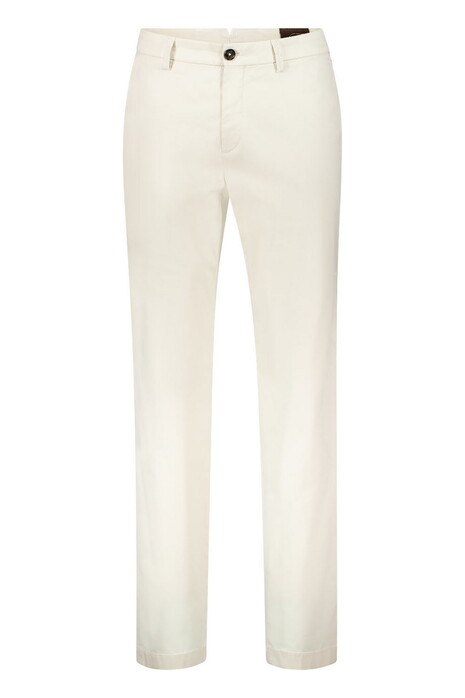 Gardeur Tybalt-5 Mako Cotten Tencel Blend Compact Tricotine Weave Broek Licht Beige