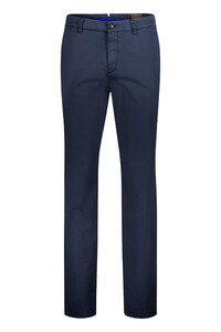 Gardeur Tybalt-5 Mako Cotten Tencel Blend Compact Tricotine Weave Pants Dark Marine