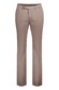 Gardeur Tybalt Exclusive Light Cotton Satin Comfort Stretch Broek Bruin