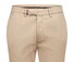 Gardeur Tybalt Exclusive Light Cotton Satin Comfort Stretch Broek Donker Beige