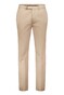 Gardeur Tybalt Exclusive Light Cotton Satin Comfort Stretch Broek Donker Beige