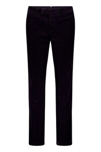 Gardeur Tybalt Genua Corduroy Soft Touch Cotton Tencel Subtle Stretch Corduroy Broek Dark Lilac