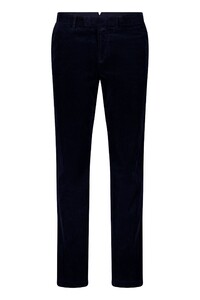 Gardeur Tybalt Genua Corduroy Soft Touch Cotton Tencel Subtle Stretch Corduroy Broek Dark Navy