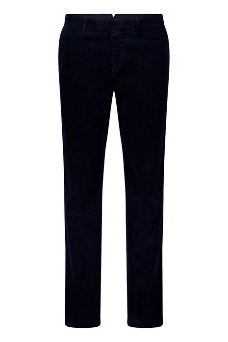 Gardeur Tybalt Genua Corduroy Soft Touch Cotton Tencel Subtle Stretch Corduroy Broek Dark Navy