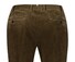 Gardeur Tybalt Genua Corduroy Soft Touch Cotton Tencel Subtle Stretch Corduroy Broek Donker Khaki