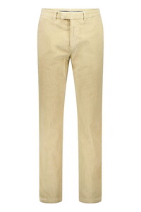 Gardeur Tybalt Genua Corduroy Soft Touch Cotton Tencel Subtle Stretch Corduroy Broek Licht Zand