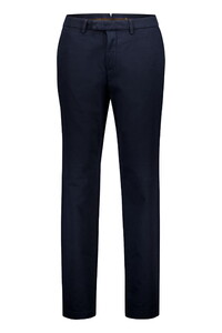 Gardeur Tybalt Luxurious Soft Touch Cotton Cashmere Blend Broek Dark Navy