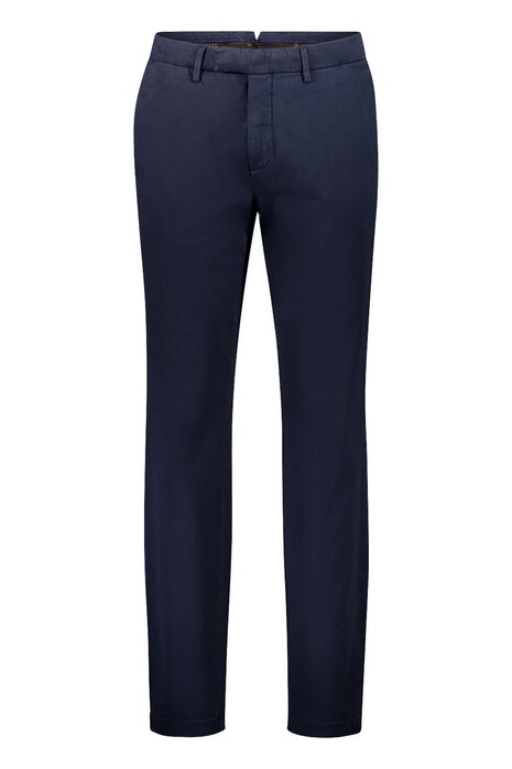 Gardeur Tybalt Smooth Satine Weave Soft Touch Finest Cotton Broek Dark Marine