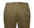 Gardeur Tybalt Smooth Satine Weave Soft Touch Finest Cotton Broek Donker Khaki