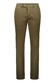 Gardeur Tybalt Smooth Satine Weave Soft Touch Finest Cotton Broek Donker Khaki
