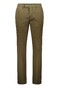 Gardeur Tybalt Smooth Satine Weave Soft Touch Finest Cotton Broek Donker Khaki