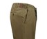 Gardeur Tybalt Smooth Satine Weave Soft Touch Finest Cotton Broek Donker Khaki