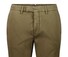 Gardeur Tybalt Smooth Satine Weave Soft Touch Finest Cotton Broek Donker Khaki