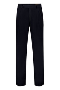 Gardeur Wyatt Fine Cotton Tencel Blend Smooth Touch Broek Dark Navy