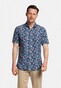 Giordano Allover Sea Life Pattern Shirt Navy-Brown