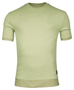 Giordano Amalfi Sweat Doubleface Knit Short Sleeve Pullover Apple Green