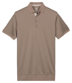 Giordano Bolzano Short Sleeve Supima Liquid Cotton Poloshirt Oyster Grey