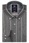 Giordano Brando Button-Down Soft Brushed Satin Multi Stripe Overhemd Sky Blue