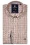 Giordano Brando Button Down Soft Cotton Wool Multi Mini Check Shirt Navy-Red