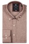 Giordano Brando Faux-Uni Flannel Twill Wooltouch Mélange Shirt Red