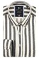Giordano Brando Soft Brushed Satin Stripe Button-Down Shirt Navy