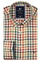Giordano Brando Soft Cotton Wool Multicolor Check Overhemd Soft Coral-Multi