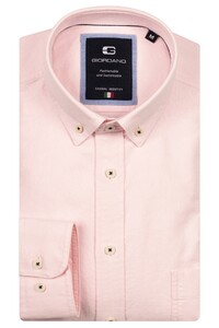 Giordano Brando Soft Washed Oxford Overhemd Roze