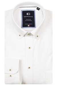 Giordano Brando Soft Washed Oxford Shirt Optical White