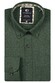 Giordano Brando Wooltouch Melange Flanel Twill Overhemd Groen