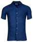 Giordano Capri Linnen Blend Overhemd Navy