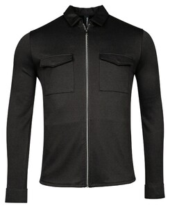 Giordano Carissio Uni Color Full Zip Overshirt Navy