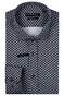 Giordano Edward Graphic Squares Circles Pattern Overhemd Navy-Wit