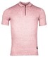 Giordano Enzo Knitted Melange Zip Collar Poloshirt Red