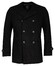 Giordano Fernando Double Breasted Brushed Twill Recycled Wool Blend Jas Navy