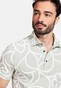 Giordano Formentini Cotton Stretch Organic Pattern Piqué Polo Appel