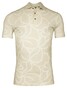 Giordano Formentini Cotton Stretch Organic Pattern Piqué Polo Zand