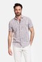 Giordano Front Cutaway Structured Overhemd Pastel Roze