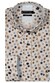 Giordano Ivy Abstract Flower Pattern Satin Subtle Stretch Overhemd Navy-Multi
