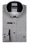 Giordano Ivy Abstract Graphic Pattern Button-Down Satin Stretch Overhemd Navy-Multi