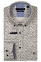 Giordano Ivy Abstract Line Pattern Button Down Overhemd Oranje-Multi