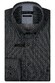 Giordano Ivy Abstract Mini Graphic Squares Check Satin Stretch Overhemd Navy-Multi