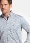 Giordano Ivy Allover Dot Pattern Satin Stretch Button Down Overhemd Apple Green-Multi