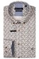 Giordano Ivy Allover Dot Pattern Satin Stretch Button Down Overhemd Oranje-Multi