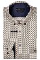 Giordano Ivy Button Down Abstract Graphic Pattern Overhemd Oranje-Multi
