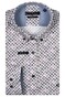 Giordano Ivy Button-Down Chains Pattern Overhemd Cerise