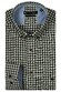 Giordano Ivy Button Down Colorful Twill Check Overhemd Donker Groen