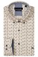 Giordano Ivy Button Down Linnen Look Graphic Pattern Overhemd Apple Green-Multi